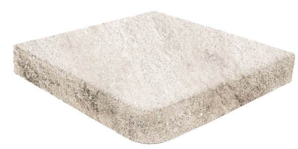 Gresmanc Evolution ступень угловая Evolution Stone White 33x33 WS-517