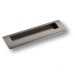 Ручка врезная 910-160-Titanium, материал Замак, отделка Графит