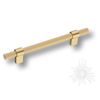 Ручка скоба 8774 0128 BB-BB, материал Алюминий, отделка Золото, 35*16*193 мм