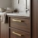 Ручка скоба COSMO-01-09 910-09-128, материал Замак, отделка Золото, 138*16*39 мм
