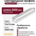 Светодиодный профиль для контуроной подстветки LINEAR 1616 U F