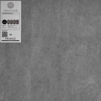 Кварц-виниловая плитка Invictus коллекция Primus Click Tile 91 Manhattan Sky