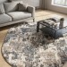Ковер Serenity D737 CREAM овал 240x340