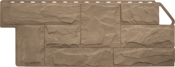 Фасадная панель Альта-Профиль Гранит ЭКО Бежевый