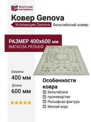 Ковер Genova 38031-6555/60 400x600