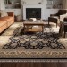 Ковер DR-41/2 Udaipur black/beige 305x427