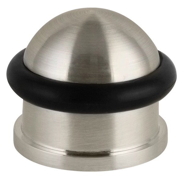 Ограничитель напольный DS PF-26 SN-3, материал Замак, отделка Никель, 26*32 мм