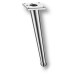 Опора мебельная 1180 BONE Leg 200 мм Chrome, материал Замак, отделка Хром