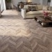 Пробковый пол Corkstyle коллекция Chevron Brown клеевой