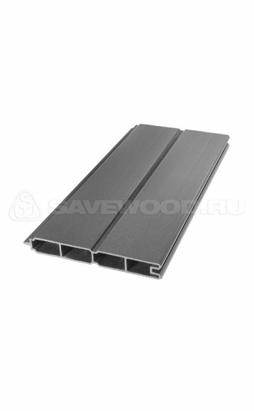 Забор из ДПК Savewood, SW Agger глянцевый, Пепельный