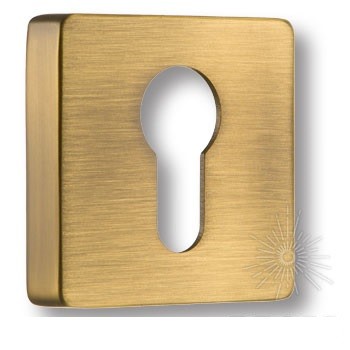 Дополнительные розетки для замка с английским ключом RO11Y MAB ROSET, материал Замак, отделка Бронза, 52*52 мм