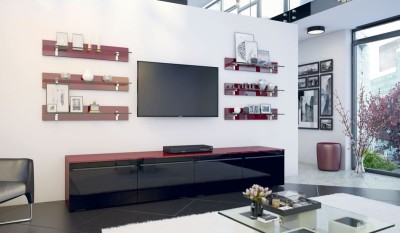 Стенка в гостиную DINAMIKA 865