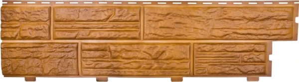 Формованный сайдинг Альта Профиль Сланцевая порода, Золотистый