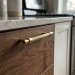 Ручка скоба SYSTEM SY8772 0128 GL-GL, материал Алюминий, отделка Золото, 192*16*35 мм
