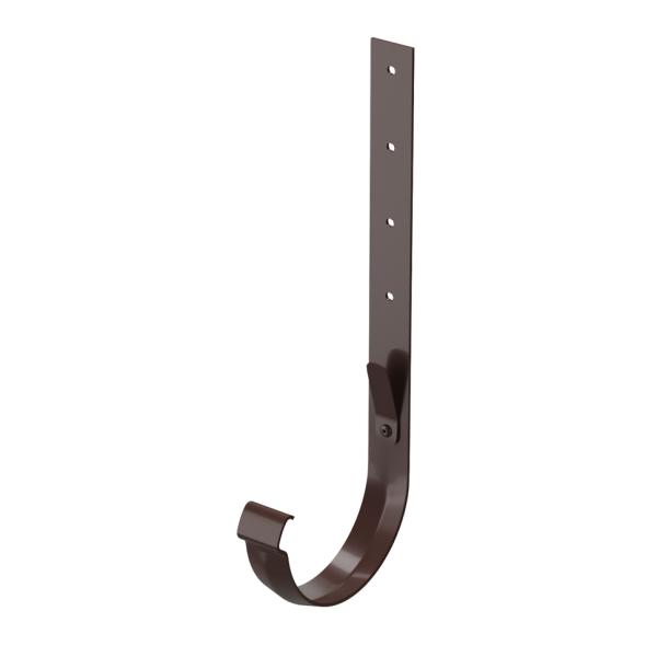 Металлический кронштейн для желоба Docke Lux, Шоколад