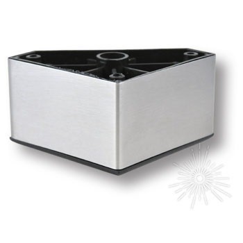 Опора мебельная KBA-9001-0050-F52, материал Сталь, отделка Сталь, 50*82 мм