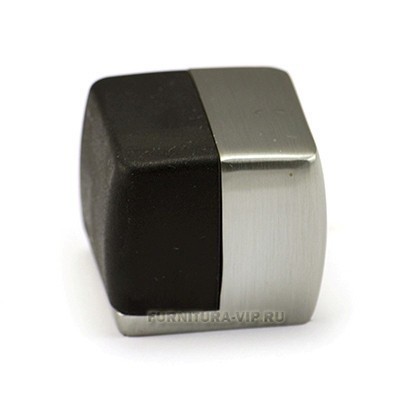 Ограничитель напольный DS1015 0034 CB-P6, материал Замак, отделка Хром, 34*34*30 мм