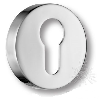 Дополнительные розетки для замка с английским ключом RO12Y CR ROSET, материал Замак, отделка Хром, d=52 мм