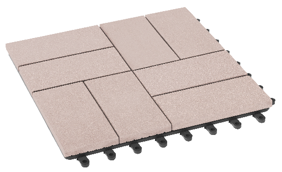 Модульный паркет ДПК GRINDERDECO Люкс 9 Светлый дуб