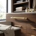 Ручка скоба SYSTEM SY8772 0192 GL-GL, материал Алюминий, отделка Золото, 256*16*35 мм