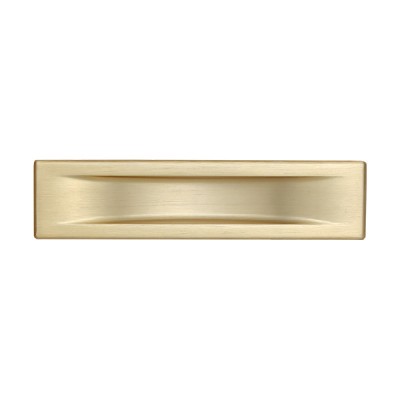 Ручка врезная SYSTEM SY4340 0096 BB, материал Замак, отделка Золото, 150*36*14 мм