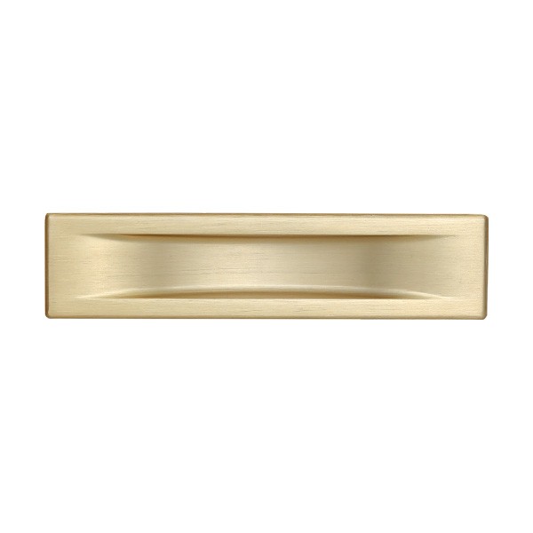 Ручка врезная SYSTEM SY4340 0096 BB, материал Замак, отделка Золото, 150*36*14 мм
