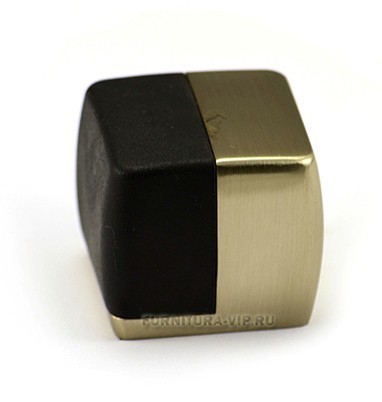 Ограничитель напольный DS1015 0034 NB-P6, материал Замак, отделка Никель, 34*34*30 мм