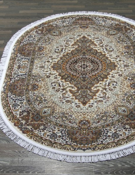 Ковер Shahreza d414 cream овал