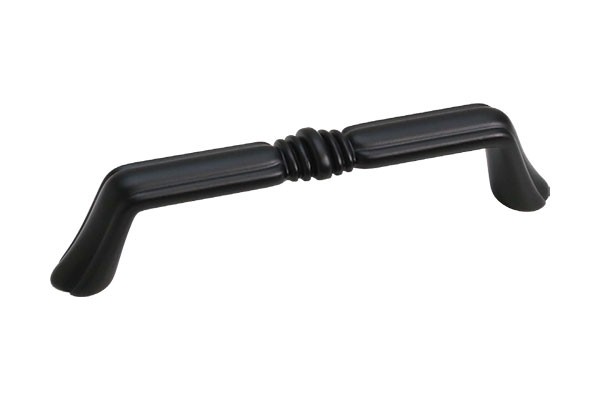 Ручка скоба WMN.811X.096.M00N4, материал Замак, цвет Чёрный, отделка Черный, 113*14*26 мм