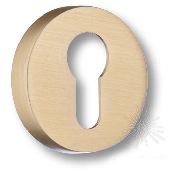 Дополнительные розетки для замка с английским ключом RO12Y BB ROSET, материал Замак, отделка Золото, d=52 мм