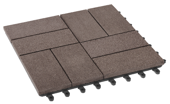 Модульный паркет ДПК GRINDERDECO Люкс 9 Венеция Венге