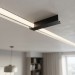 Светодиодный профиль для контуроной подстветки LINEAR 2038 U F B + PC MAT