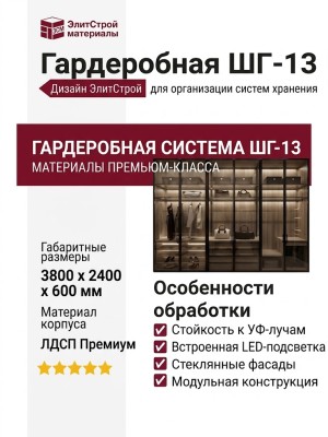 Гардеробная ШГ-13