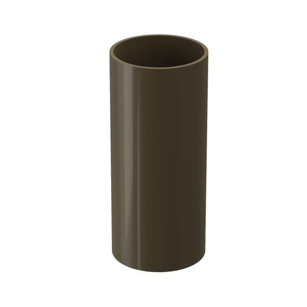 Водосточная труба 3 м, Docke Premium, цвет Каштан