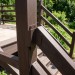 Крепление для перил наклонное алюминиевое GardenParkett, Венге