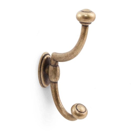 Крючок WAP.803.000.00D1, материал Замак, отделка Бронза, 131*20,5*75 мм