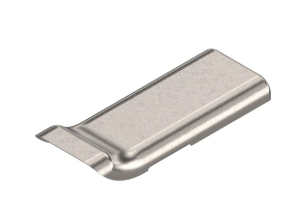 Заглушка на плечо 1/2 накладных и вкладных петель Blum CLIP top/CLIP top BLUMOTION 70.1663, материал Сталь, отделка Никель