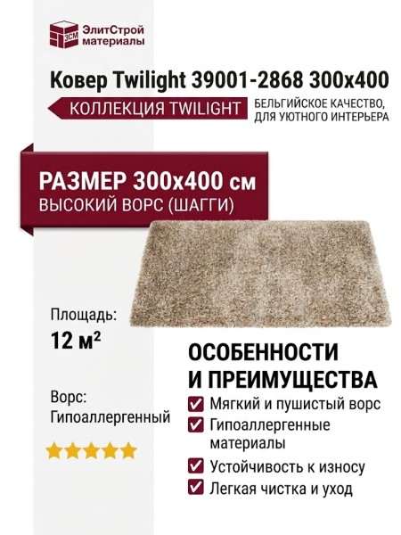 Ковер Twilight 39001-2868 300x400