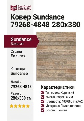 Ковер Sundance 79268-4848 280x380