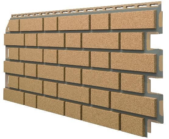 Фасадная панель VOX Clinker Горчичный