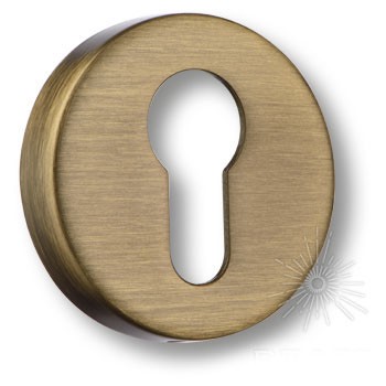 Дополнительные розетки для замка с английским ключом RO12Y ABM ROSET, материал Замак, отделка Бронза, d=52 мм