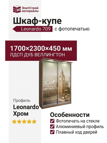 Шкаф-купе Leonardo 709