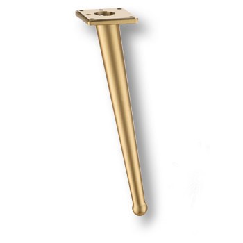 Опора мебельная 1180 BONE Leg 250 мм Gold Varak, материал Замак, отделка Золото