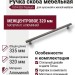 Ручка скоба 1074-320-Titanium, материал Алюминий, отделка Титан, 30*14*335 мм