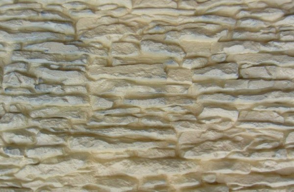 Фасадная панель Аэлит Пласт крупная желтая