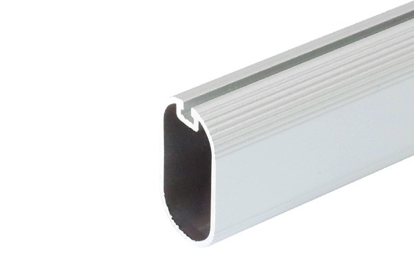 Штанга для одежды 15х30 под демпфер, L=3000мм TOAD.1530.300.21P, материал Алюминий, отделка Алюминий, 3000*30*15 мм