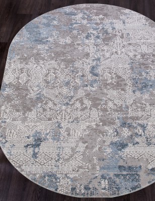 Ковер Armina 3851A blue овал 300x500