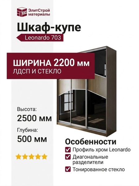 Шкаф-купе Leonardo 703