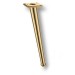 Опора мебельная 1180 BONE Leg 250 мм Gold, материал Замак, отделка Золото