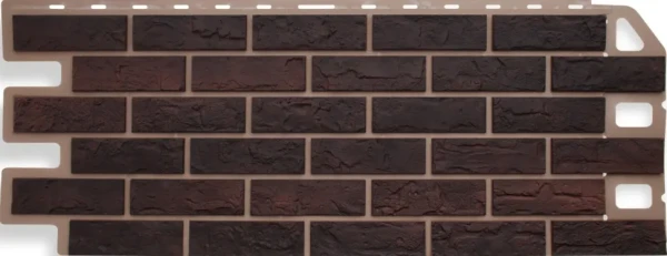 Фасадная панель Альта-профиль Кирпич Жжёный